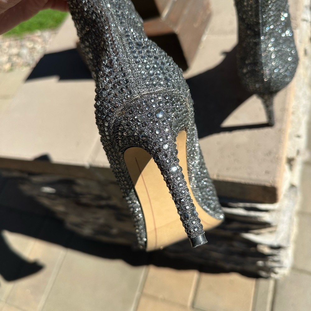 INC Ignacia Rhinestone Booties - Picture 9 of 11